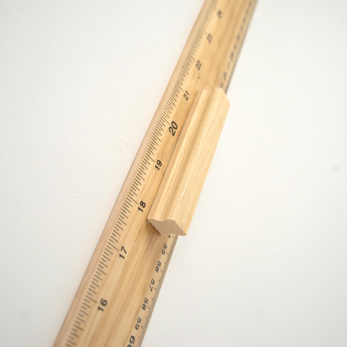 Black Board Ruler Wooden