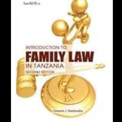 INTRODUCTION TO FAMILY LAW IN TANZANIA