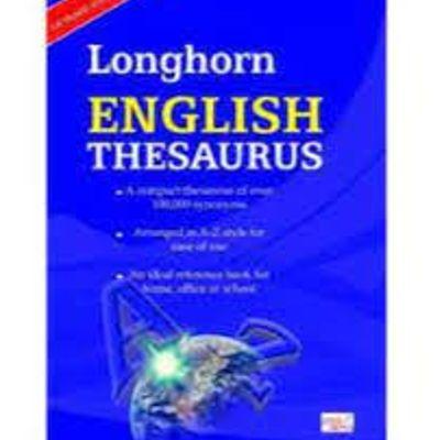 LONGHORN ENGLISH THESAURUS