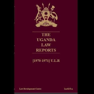THE UGANDA LAW REPORTS 1970-1971