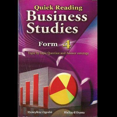 QUICK READING BUSINESS STUDIES 4
