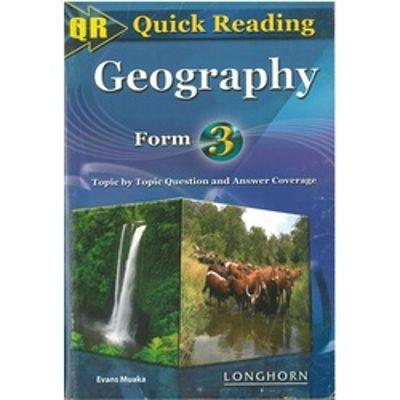 QUICK READING GEOGRAPHY 3