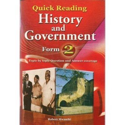 QUICK READING HISTORY AND GOVERNMENT 2