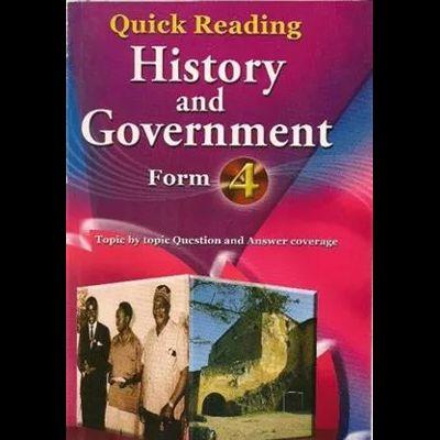 QUICK READING HISTORY AND GOVERNMENT 4