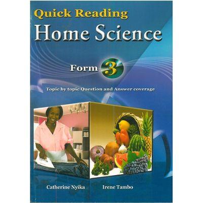 QUICK READING HOME SCIENCE 3