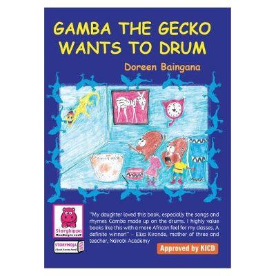 GAMBA THE GECKO WANTS TO DRUM