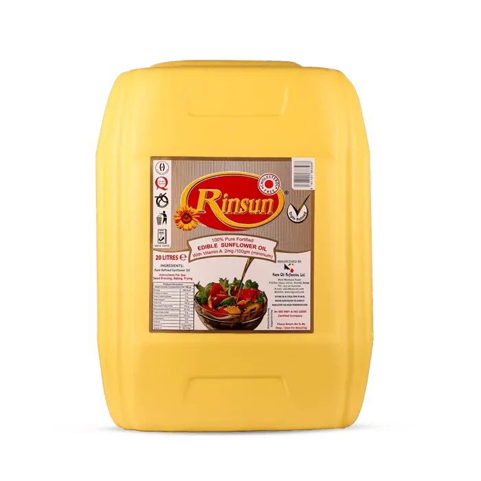 Rinsun sunflower oil 20LTR
