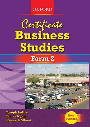 Certificate Business Studies Form 2