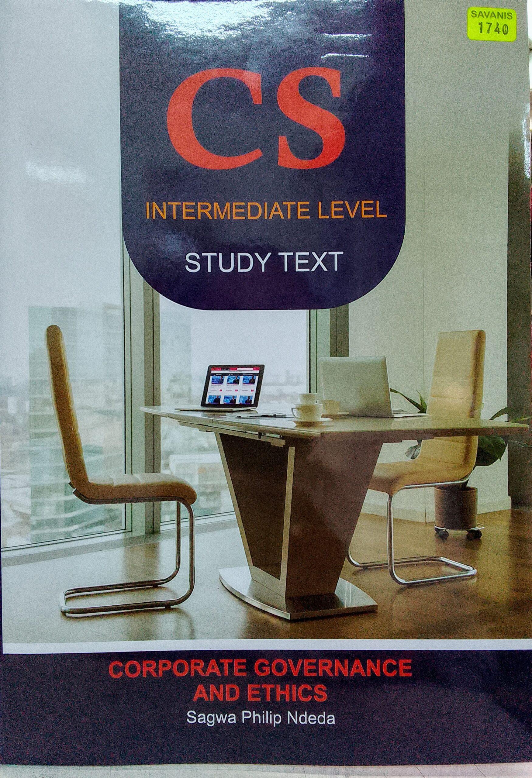 CS INTER STUDY CORPORATE GOVERNACE AND ETHICS