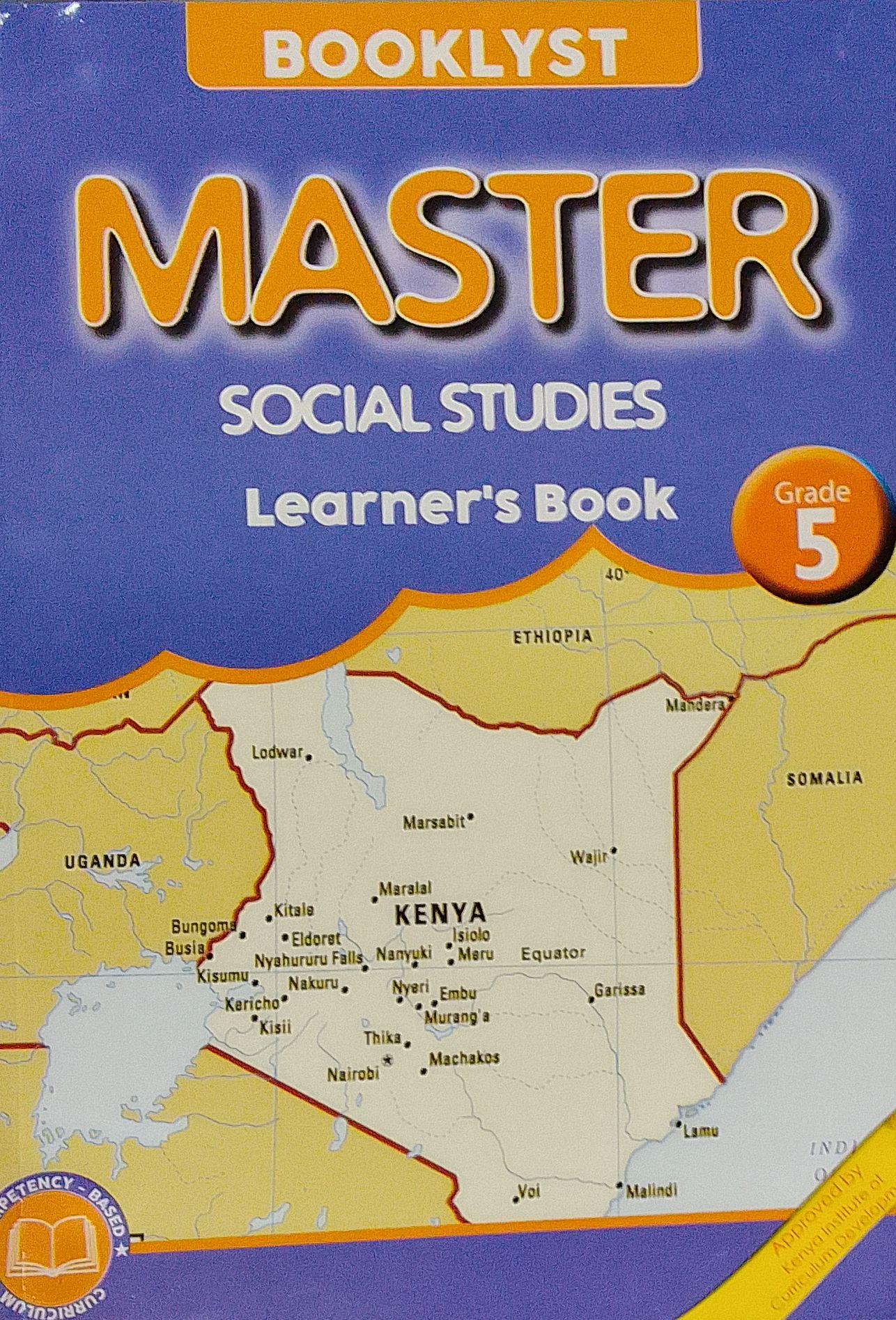 BOOKLYST:MASTER SOCIAL STUDIES LB GRADE 5 REVISED