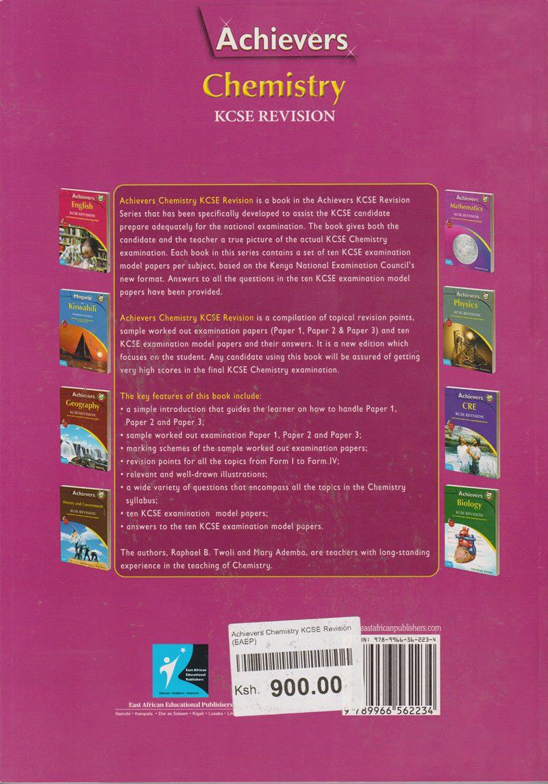 Achievers Chemistry KCSE Revision (EAEP)