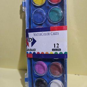 GASLO WaterColor Cakes (12colors)