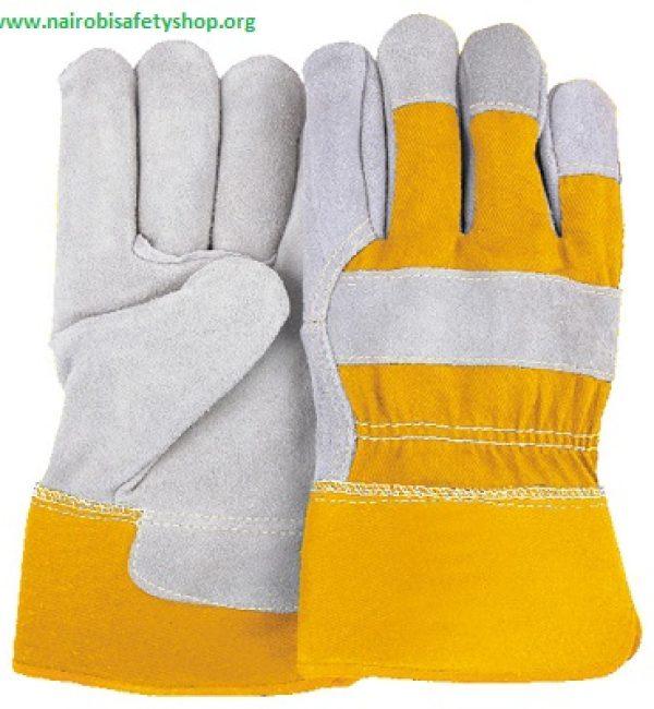Construction Rigger Leather Gloves