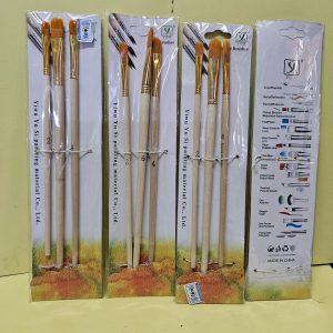 ARTISTIC PAINT BRUSHES (3pcs)