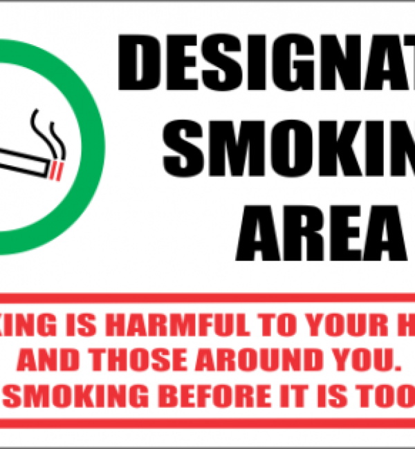 Designated Smoking Area
